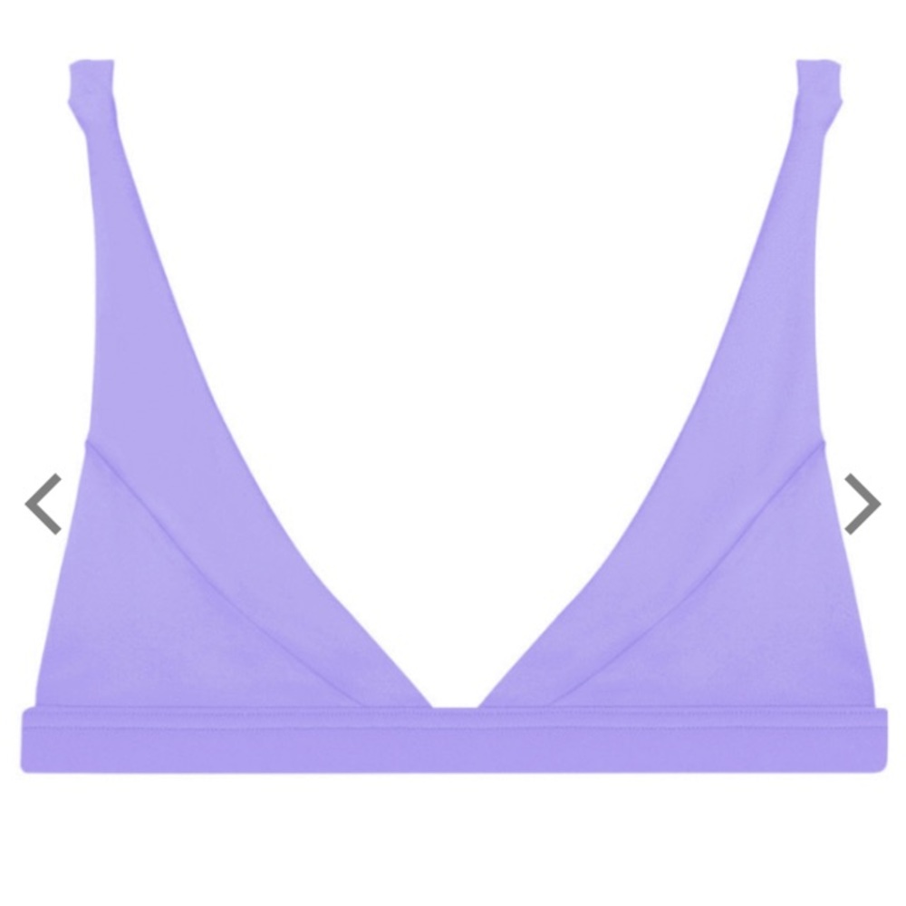 Blackbough lilac scarlet bikini top NWOT